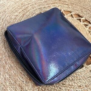 Sephora metallic makeup bag